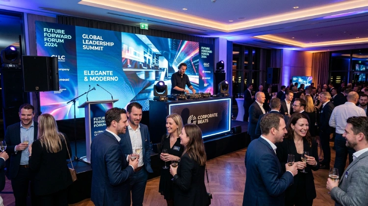 rol de un dj en un evento empresarial